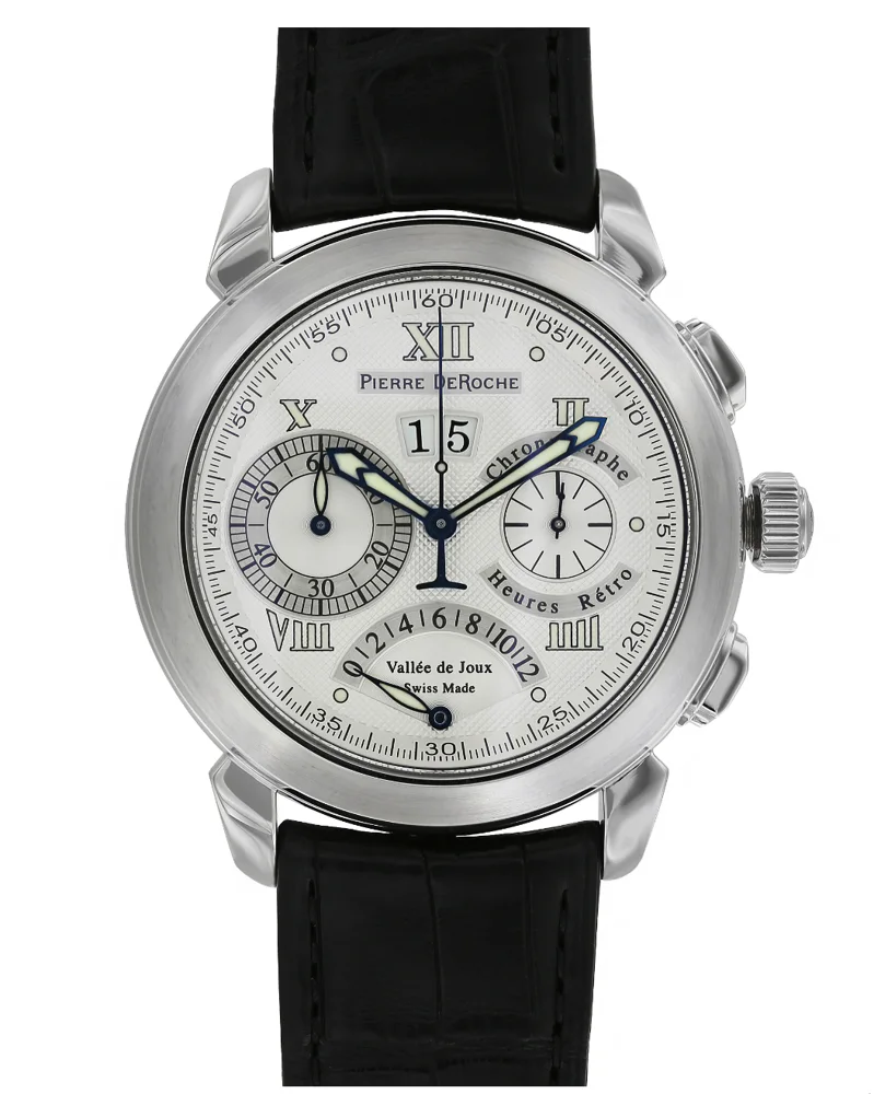 Pierre DeRoche Grandcliff Annual Calendar Flyback Chronograph